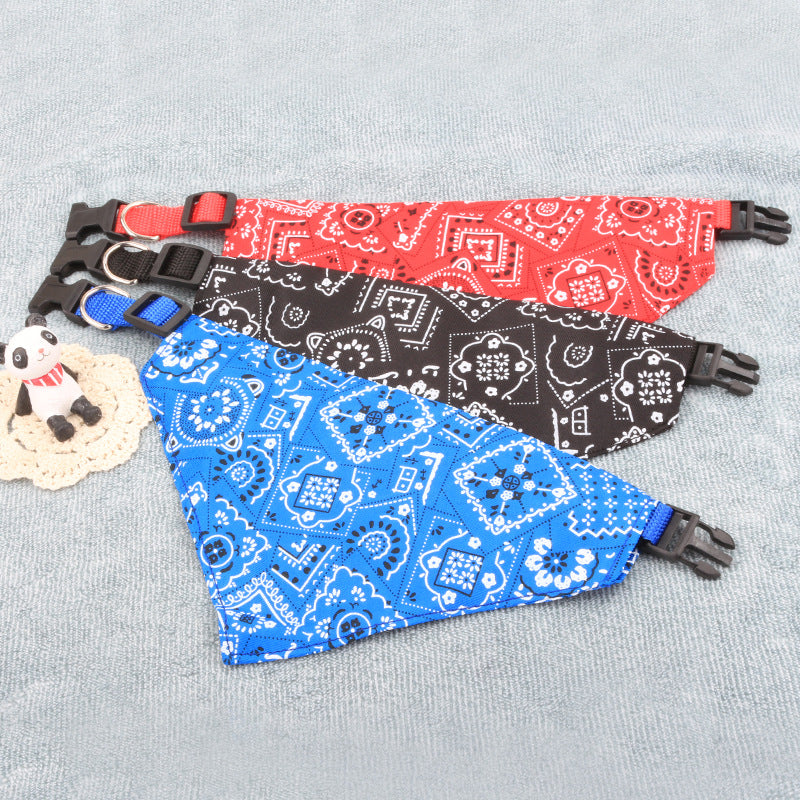Foulard / Bandana de cou – Collier ajustable pour chien, chiot