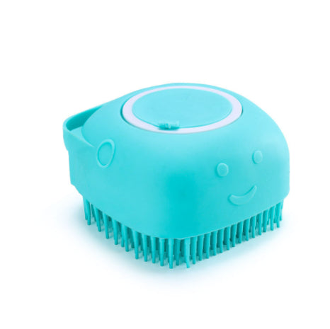 Brosses de bains en silicone pour chien