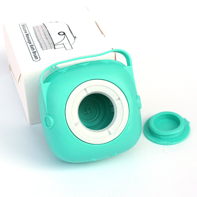 Brosses de bains en silicone pour chien