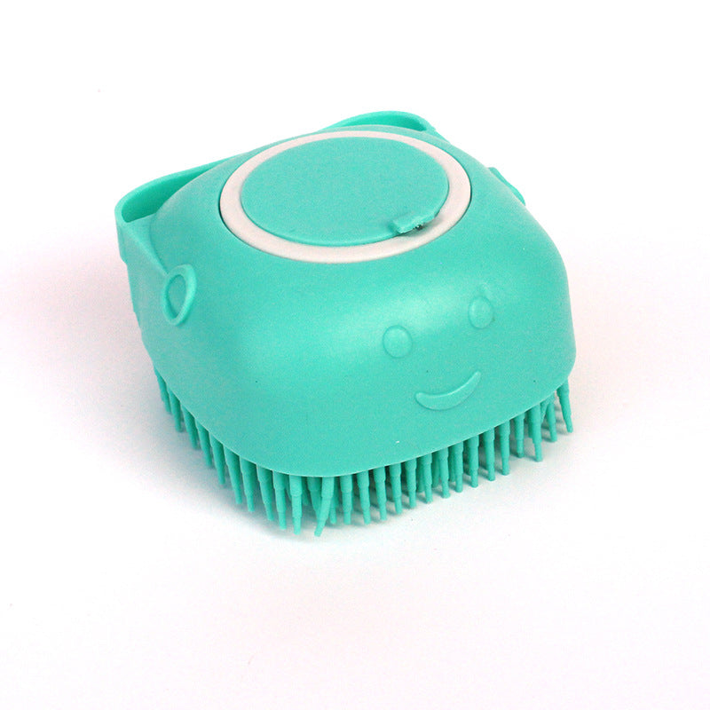 Brosses de bains en silicone pour chien