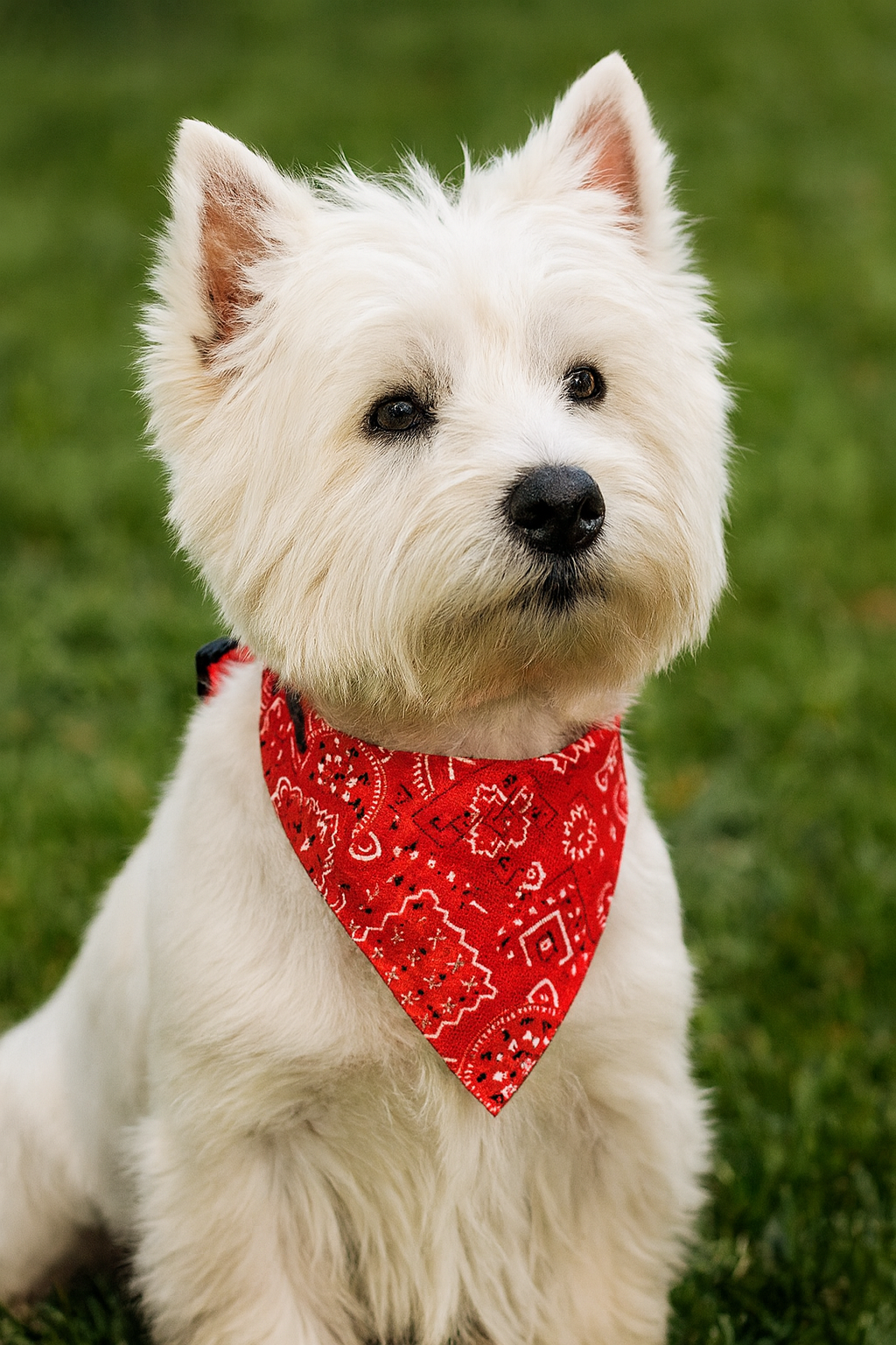 Foulard / Bandana de cou – Collier ajustable pour chien, chiot