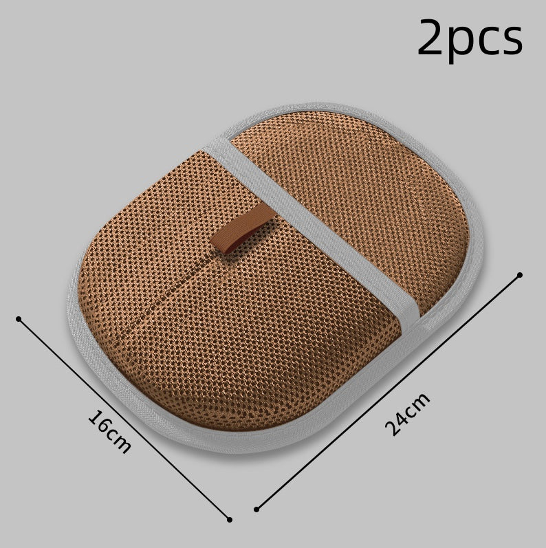 Gant anti-poils pour animaux – compatible avec les poils longs, courts ou bouclés.